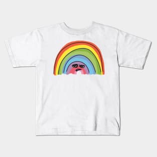 Rainbow But Tired Kids T-Shirt